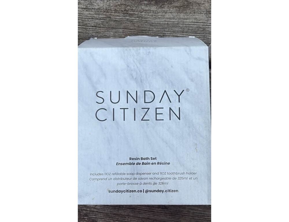 SUNDAY CITIZEN Resin Bath Set